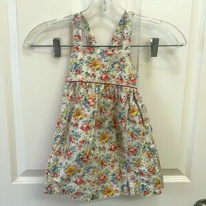 Ralph Lauren floral dress with diaper cover